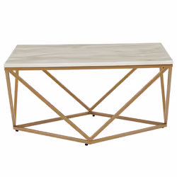 Coffee Table MALIBU Gold