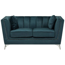 Sofa GAULA Velvet Teal 2 Seater