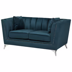 Sofa GAULA Velvet Teal 2 Seater