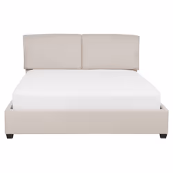 Bed Fabric BELFORT 160 x 200 cm (EU King Size) Light Beige