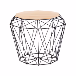Side Table ELIDA Black