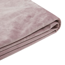 Bed Frame Cover Velvet FITOU 160 x 200 cm Pink