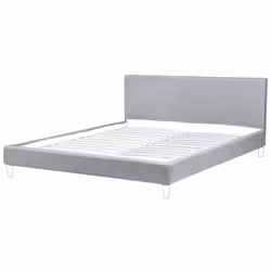 Bed Frame Cover FITOU 180 x 200 cm Light Grey