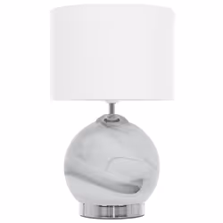 Table Lamp UELE Metal Light Grey
