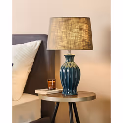 Table Lamp SAMINA Ceramic Green