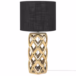 Table Lamp SELJA Ceramic Gold
