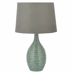 Table Lamp ATSAS Ceramic Dark Green