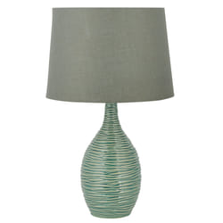 Table Lamp ATSAS Ceramic Dark Green