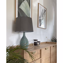 Table Lamp ATSAS Ceramic Dark Green