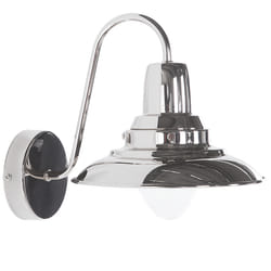 Wall Lamp LUZA Metal Silver