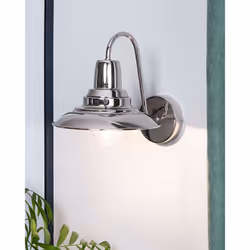 Wall Lamp LUZA Metal Silver