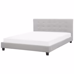 Bed Fabric LA ROCHELLE 180 x 200 cm (EU Super King) Light Grey