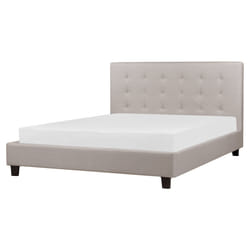 Bed Fabric LA ROCHELLE 160 x 200 cm (EU King Size) Light Grey