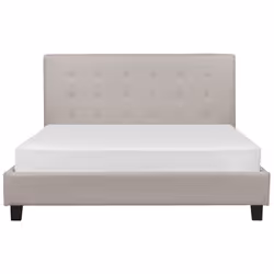 Bed Fabric LA ROCHELLE 160 x 200 cm (EU King Size) Light Grey - Additional view 5