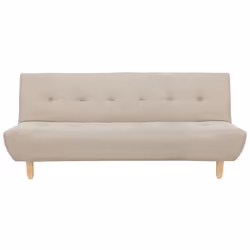 Sofa Bed ALSTEN Fabric Beige 3 Seater