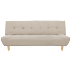 Sofa Bed ALSTEN Fabric Beige 3 Seater