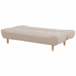 Sofa Bed ALSTEN Fabric Beige 3 Seater