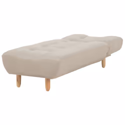 Chaise Longue ALSTEN Fabric Beige