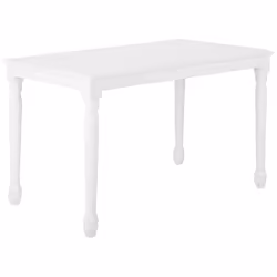 Dining Table CARY White 120 cm 75 cm