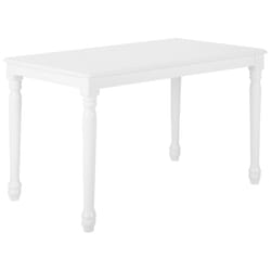 Dining Table CARY White 120 cm 75 cm