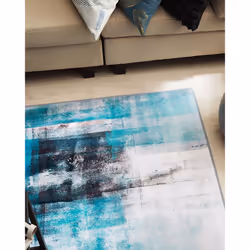 Area Rug 80 x 150 cm Blue TRABZON