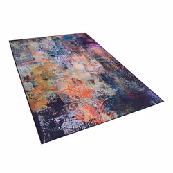 Area Rug 140 x 200 cm Multicolour MARDIN