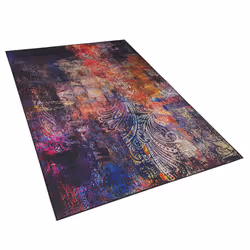 Area Rug 140 x 200 cm Multicolour MARDIN