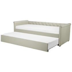 Trundle Bed Fabric LIBOURNE 90 x 200 cm (EU Single) Beige