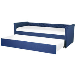 Trundle Bed Fabric LIBOURNE 90 x 200 cm (EU Single) Navy Blue