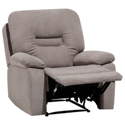 Recliner Chair BERGEN Fabric Taupe