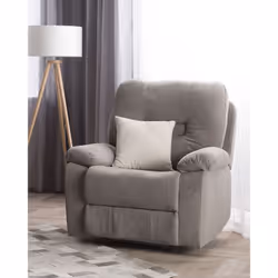 Recliner Chair BERGEN Fabric Taupe