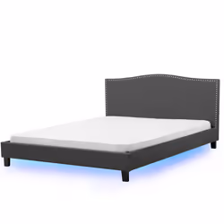 Bed Fabric MONTPELLIER 180 x 200 cm (EU Super King) LED Multicolour