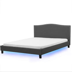 Bed Fabric MONTPELLIER 180 x 200 cm (EU Super King) LED Multicolour
