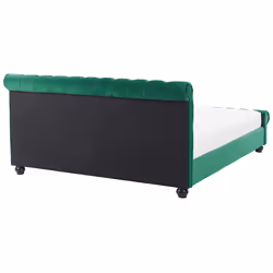 Bed Velvet AVALLON 180 x 200 cm (EU Super King) Emerald Green - Additional view 4