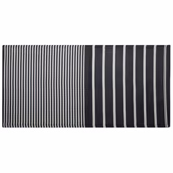Outdoor Rug HALDIA 90 x 180 cm Black
