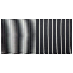 Outdoor Rug HALDIA 90 x 180 cm Black
