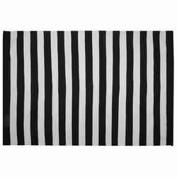 Outdoor Rug TAVAS 160 x 230 cm Black/ White