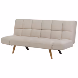 Sofa Bed INGARO Fabric Beige 2 Seater