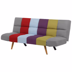 Sofa Bed INGARO Fabric Multicolour 2 Seater - Additional view 3
