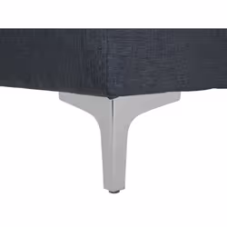 Fabric Ottoman Dark Grey ABERDEEN