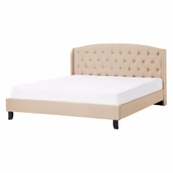 Bed Fabric BORDEAUX 140 x 200 cm (EU Double) Beige