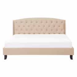 Bed Fabric BORDEAUX 140 x 200 cm (EU Double) Beige