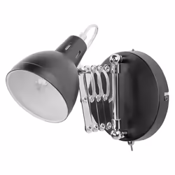 Wall Lamp HARRINGTON Adjustable Metal Black
