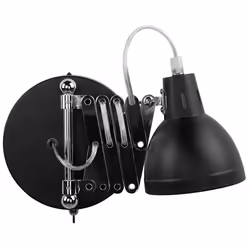 Wall Lamp HARRINGTON Adjustable Metal Black