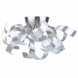 Wall Lamp ICANA Metal Silver