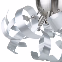 Wall Lamp ICANA Metal Silver