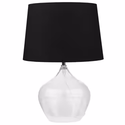 Table Lamp OSUM Glass Black