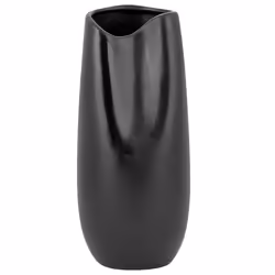 Decorative Vase DERBE Stoneware 32 cm Black