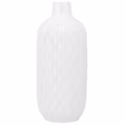 Decorative Vase EMAR Stoneware 31 cm White
