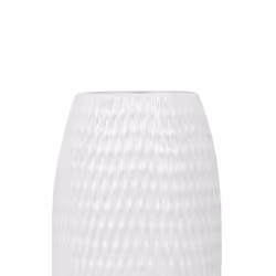 Decorative Vase LINZI Stoneware 25 cm White